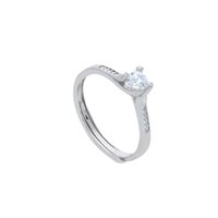 Ring Gogo Woman Classic in Silver Cubic Zirconia 235580